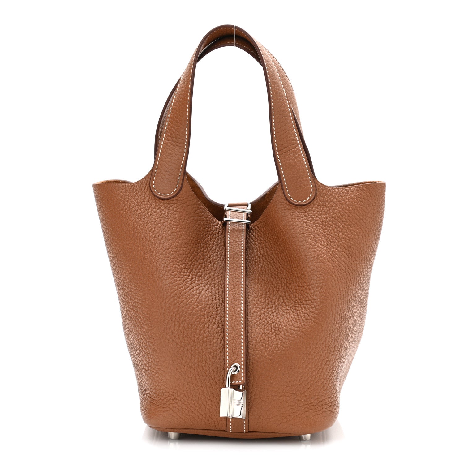 Hermes Taurillon Clemence Picotin Lock 18 PM Gold 1 of 11