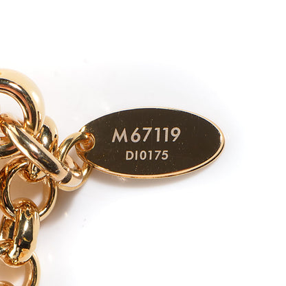 Louis Vuitton Fleur De Monogram Bag Charm Dore 5 of 5