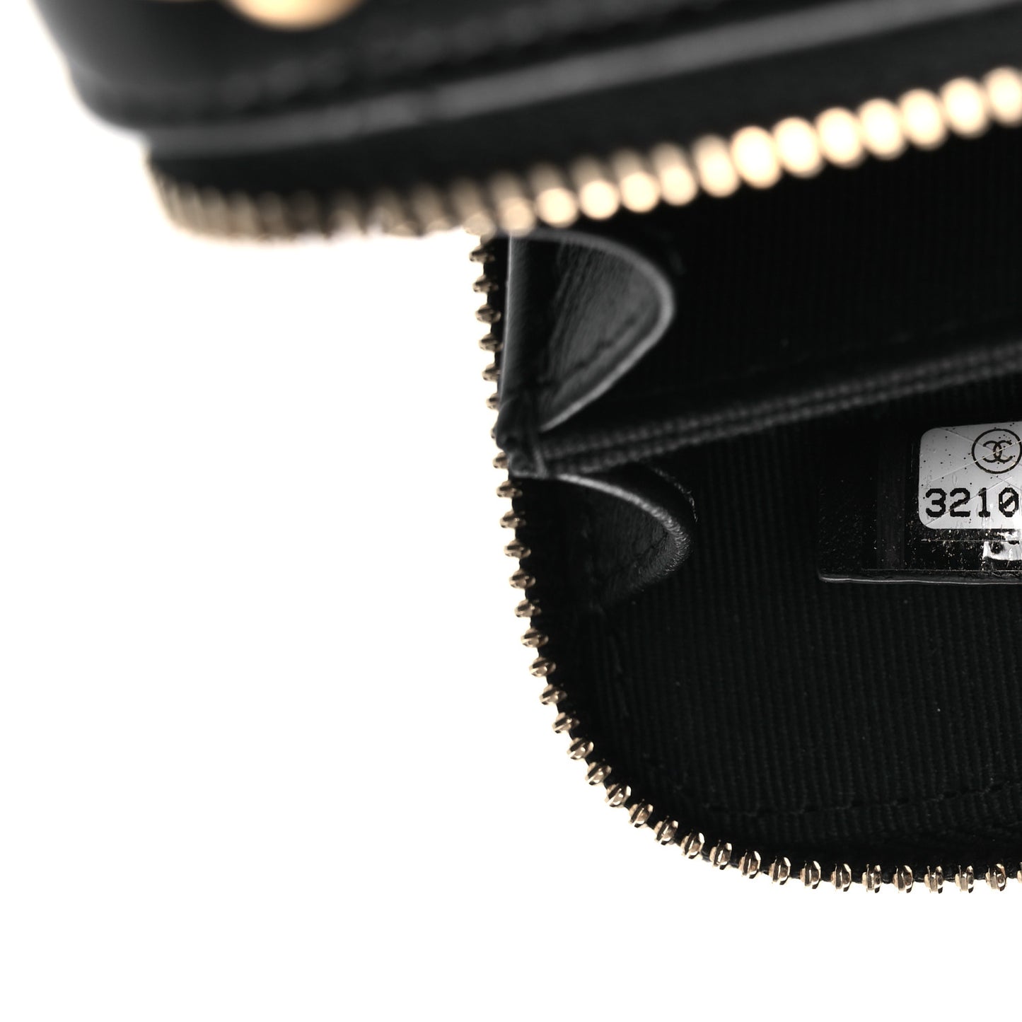 Lambskin Quilted Mini Lacquered Chain Clutch Black
