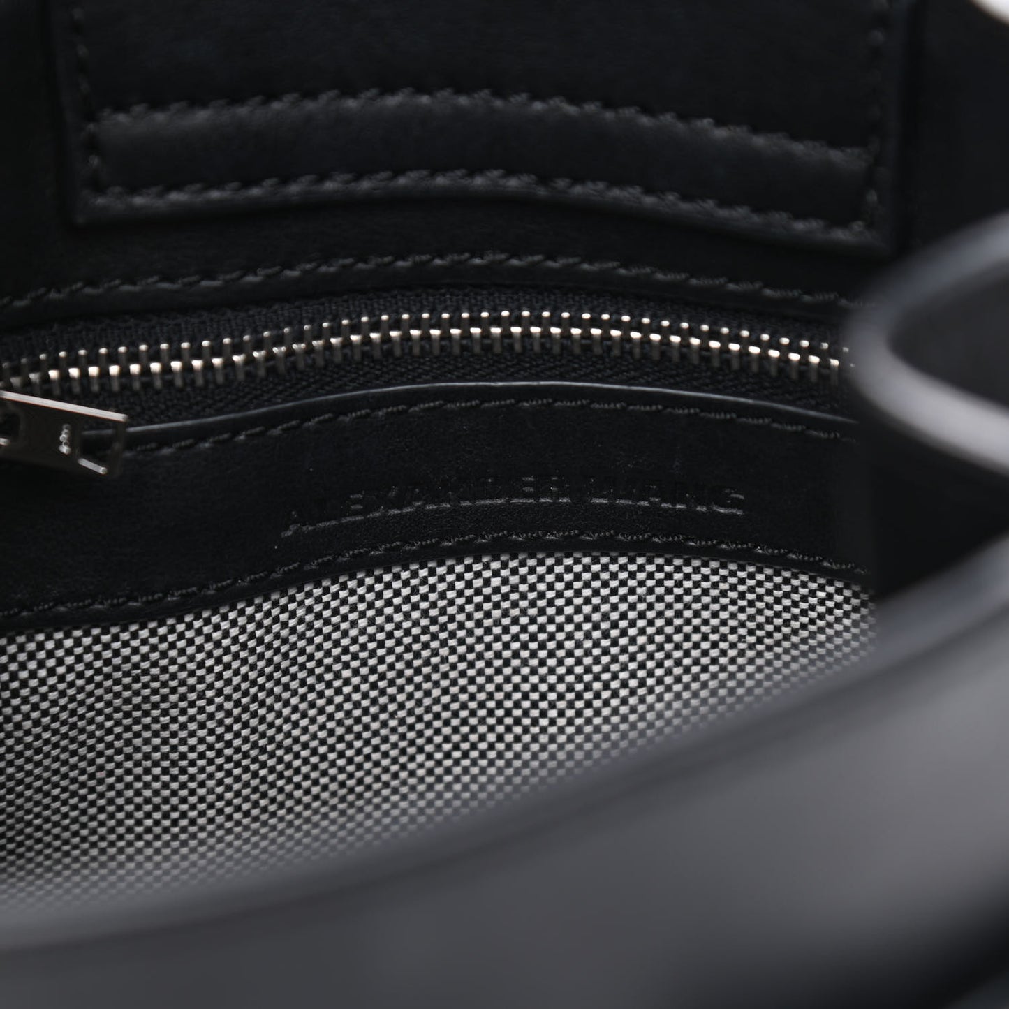 Calfskin Mini Attica Chain Crossbody Black