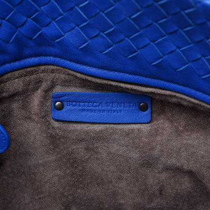 Bottega Veneta Nappa Intrecciato Medium Garda Bag Signal Blue 8 of 9