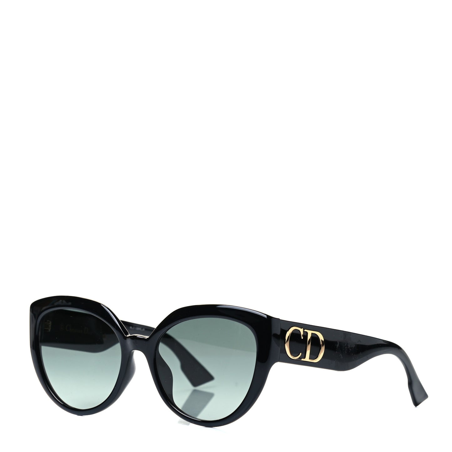 Acetate DDior Cat Eye Sunglasses Black