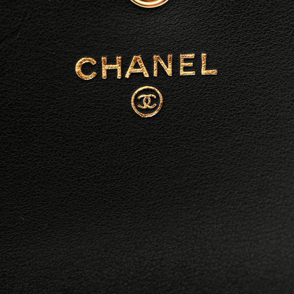 Chanel Caviar Chevron Quilted Boy Flap Waist Belt Bag Black 6 of 7