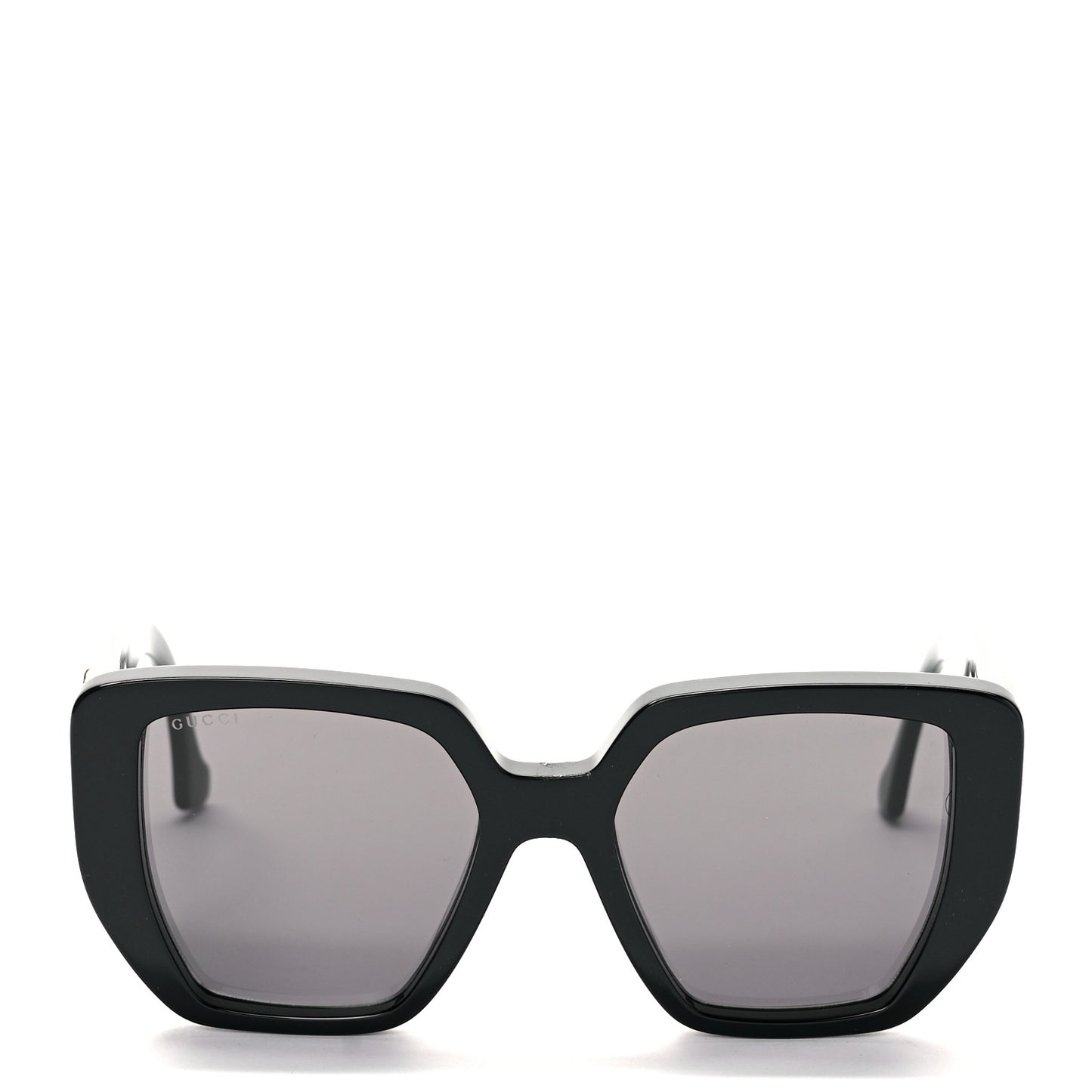 Acetate Square Frame Sunglasses GG0956S Black