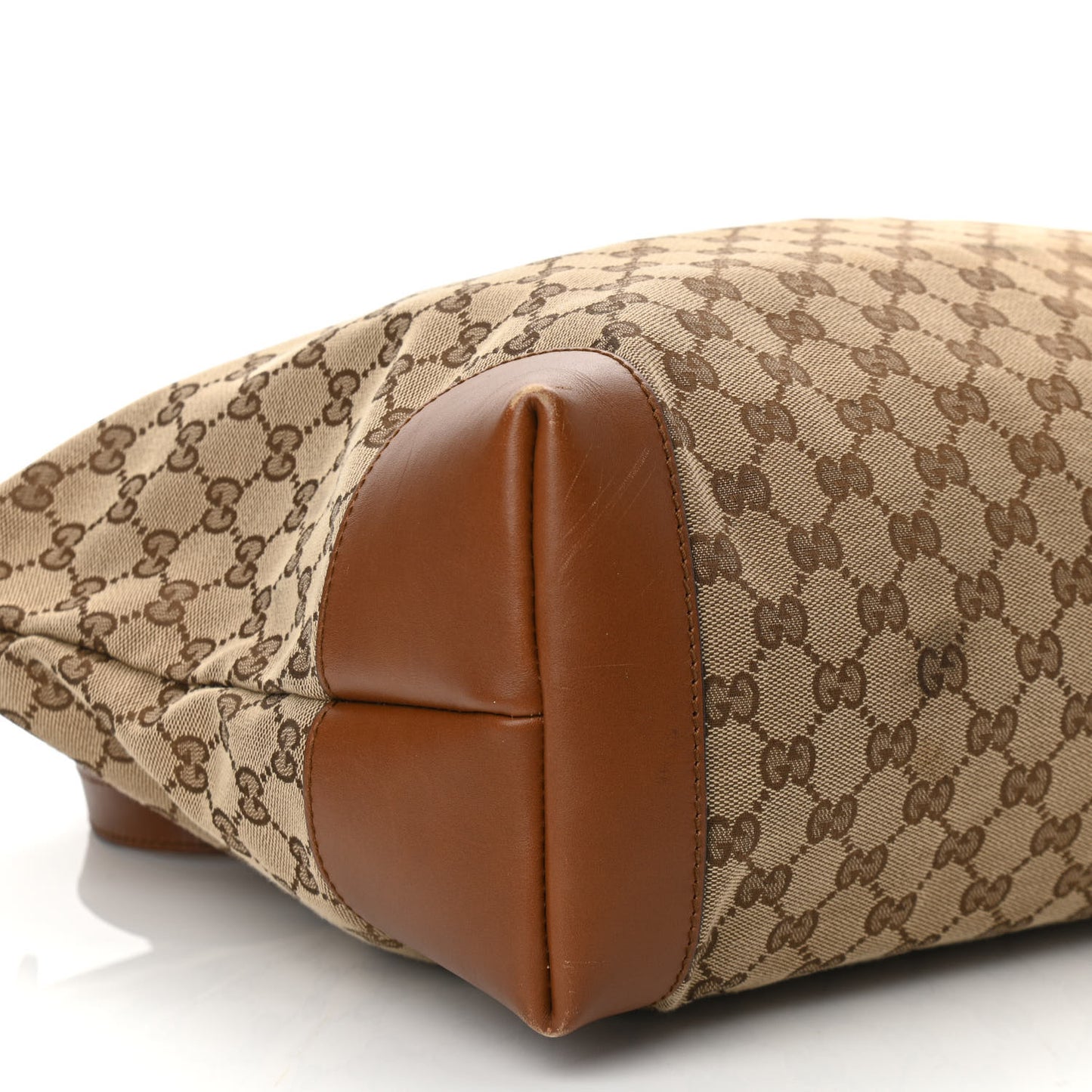 Monogram Large Original Tote Tan