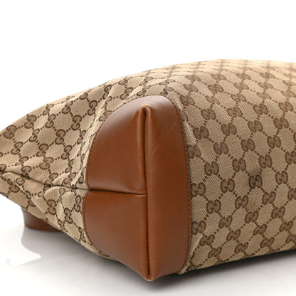 Gucci Monogram Large Original Tote Tan 9 of 14