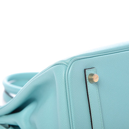 Hermes Epsom Birkin 30 Bleu Atoll 32 of 35