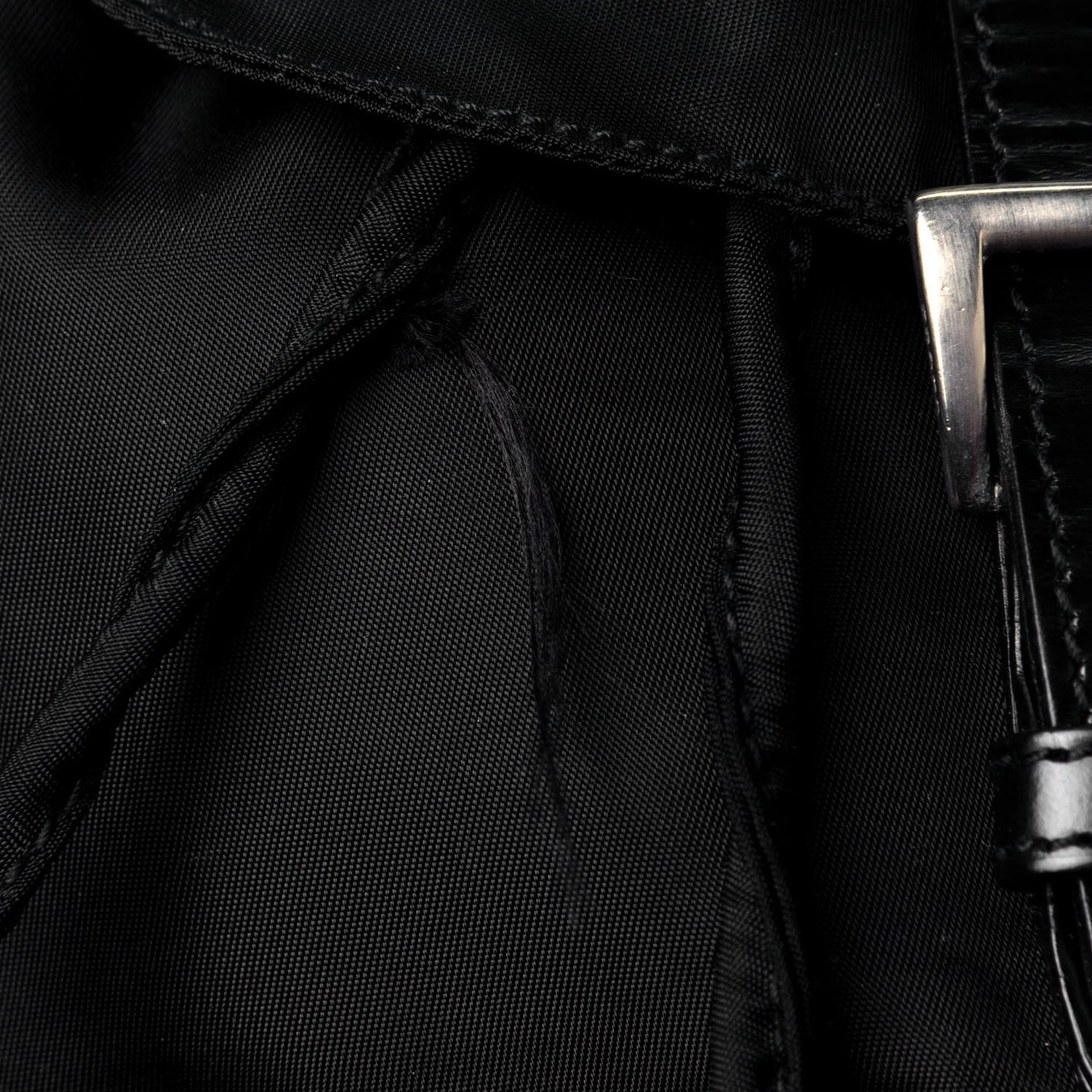 Tessuto Nylon Vela Small Backpack Black