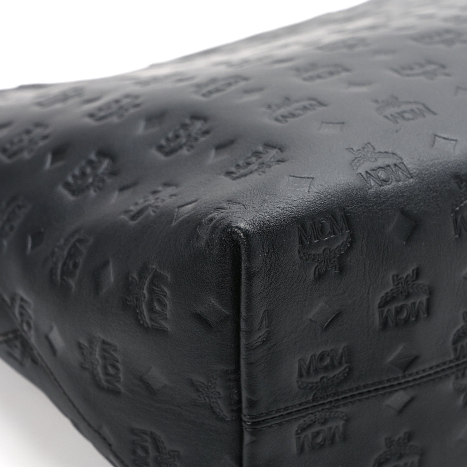 MCM Calfskin Ottomar Large Klara Hobo Black Black 10 of 11
