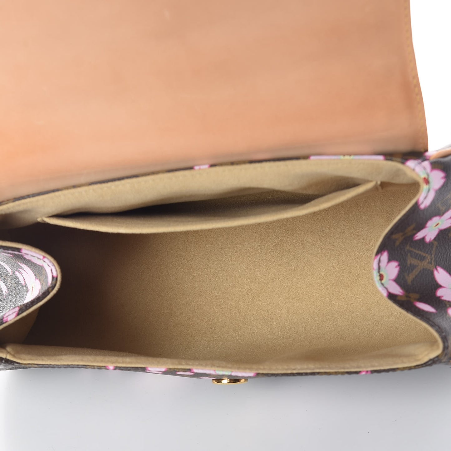 Monogram Cherry Blossom Sac Retro Bag Brown