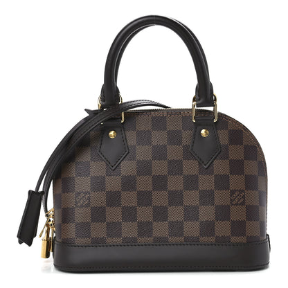 Louis Vuitton Damier Ebene Alma BB 1 of 12
