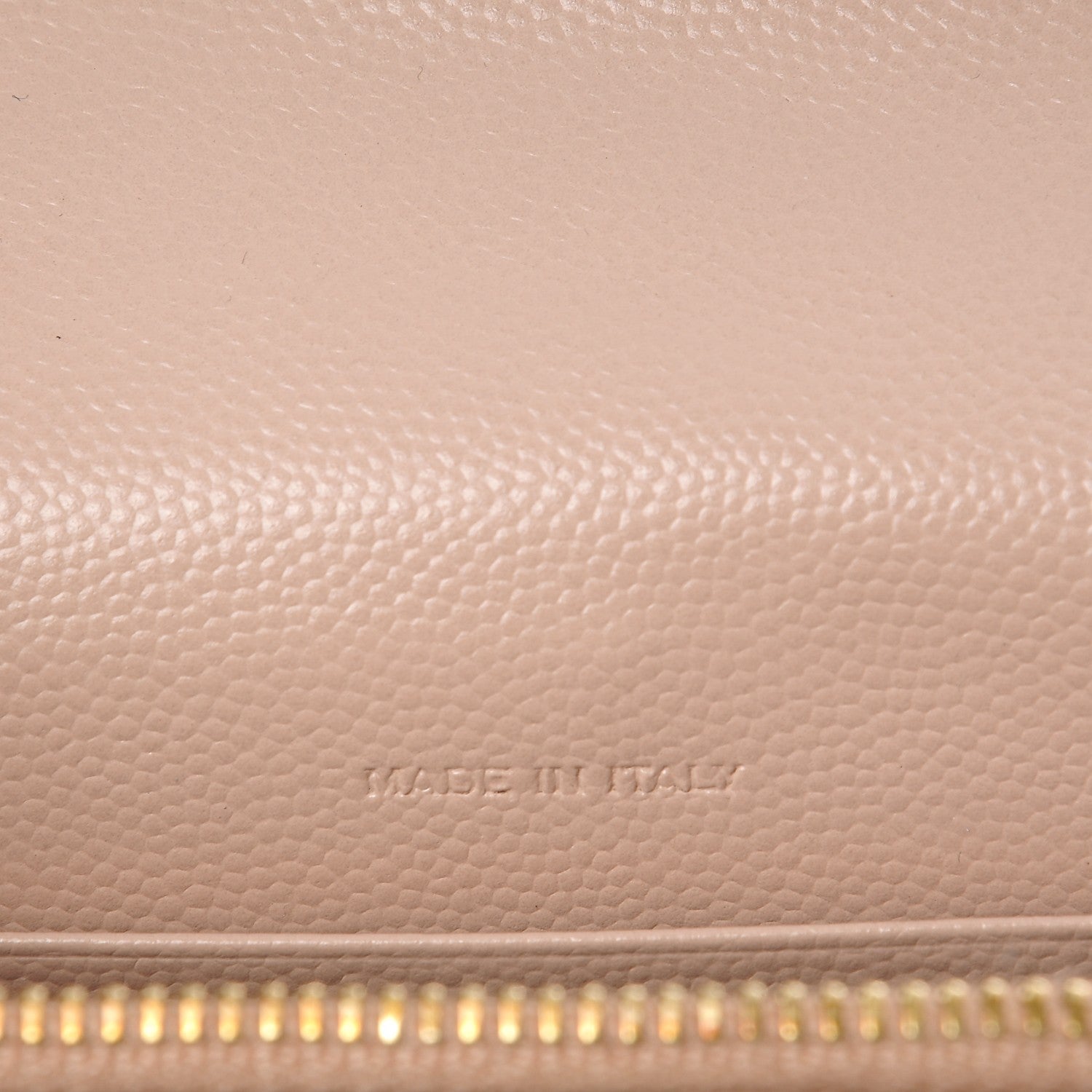 Saint Laurent Grain De Poudre Matelasse Chevron Monogram Envelope Chain Wallet Pale Pink 6 of 7