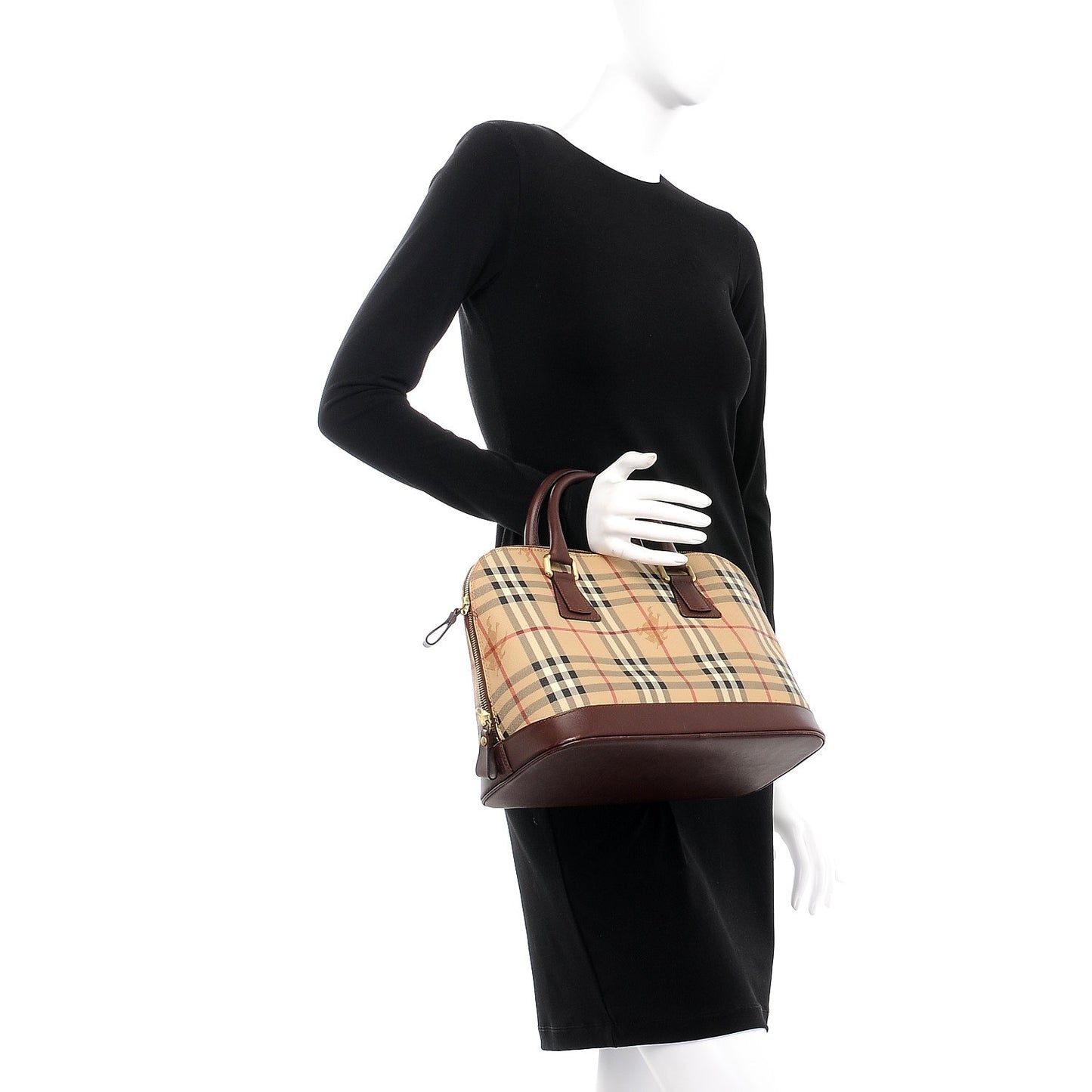 Haymarket Check Picadilly Bowler Brown