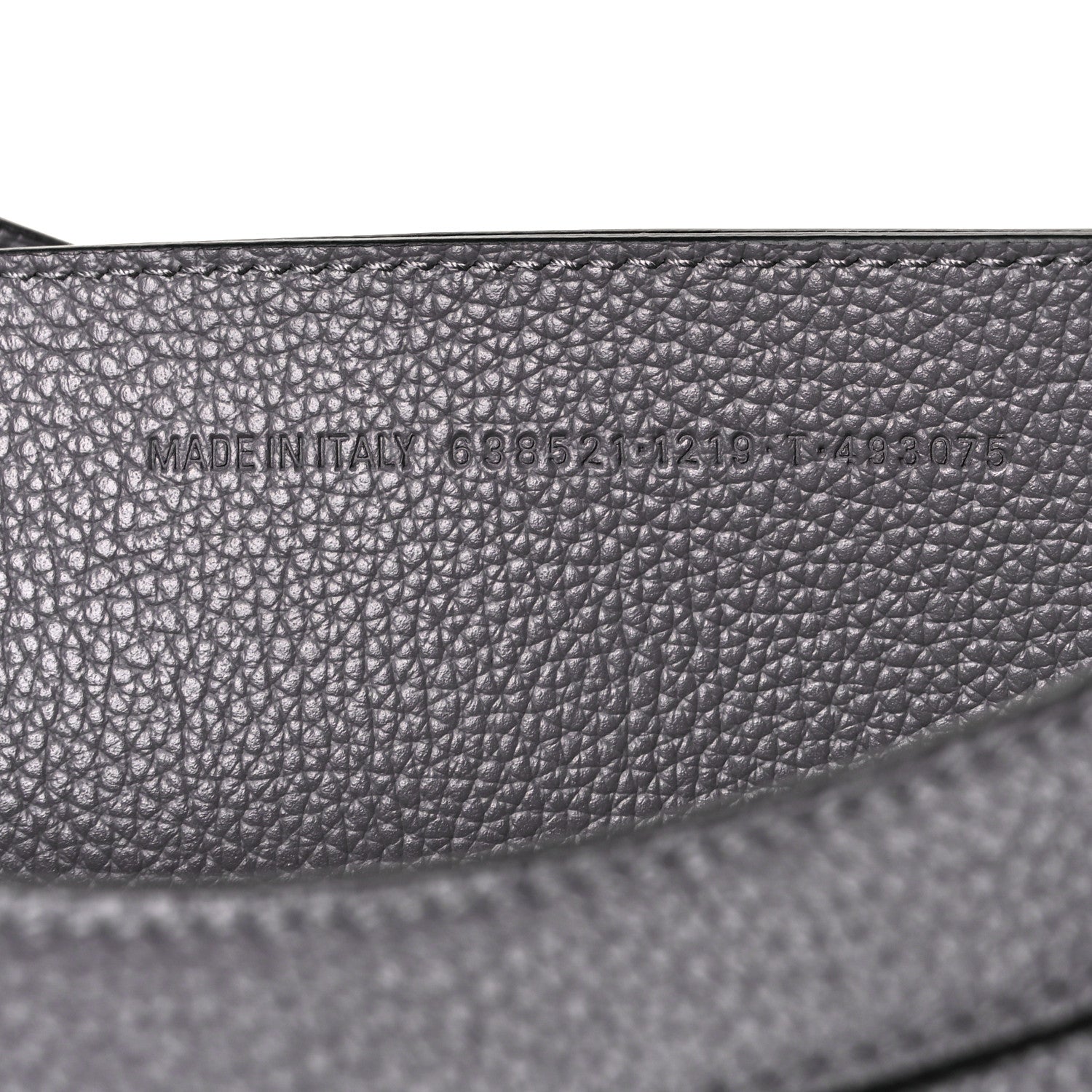 Balenciaga Grained Calfskin Neo Classic Silver Hardware S City Dark Grey 7 of 9