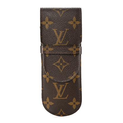 Louis Vuitton Monogram Glasses Sunglasses Case w Flap 1 of 9