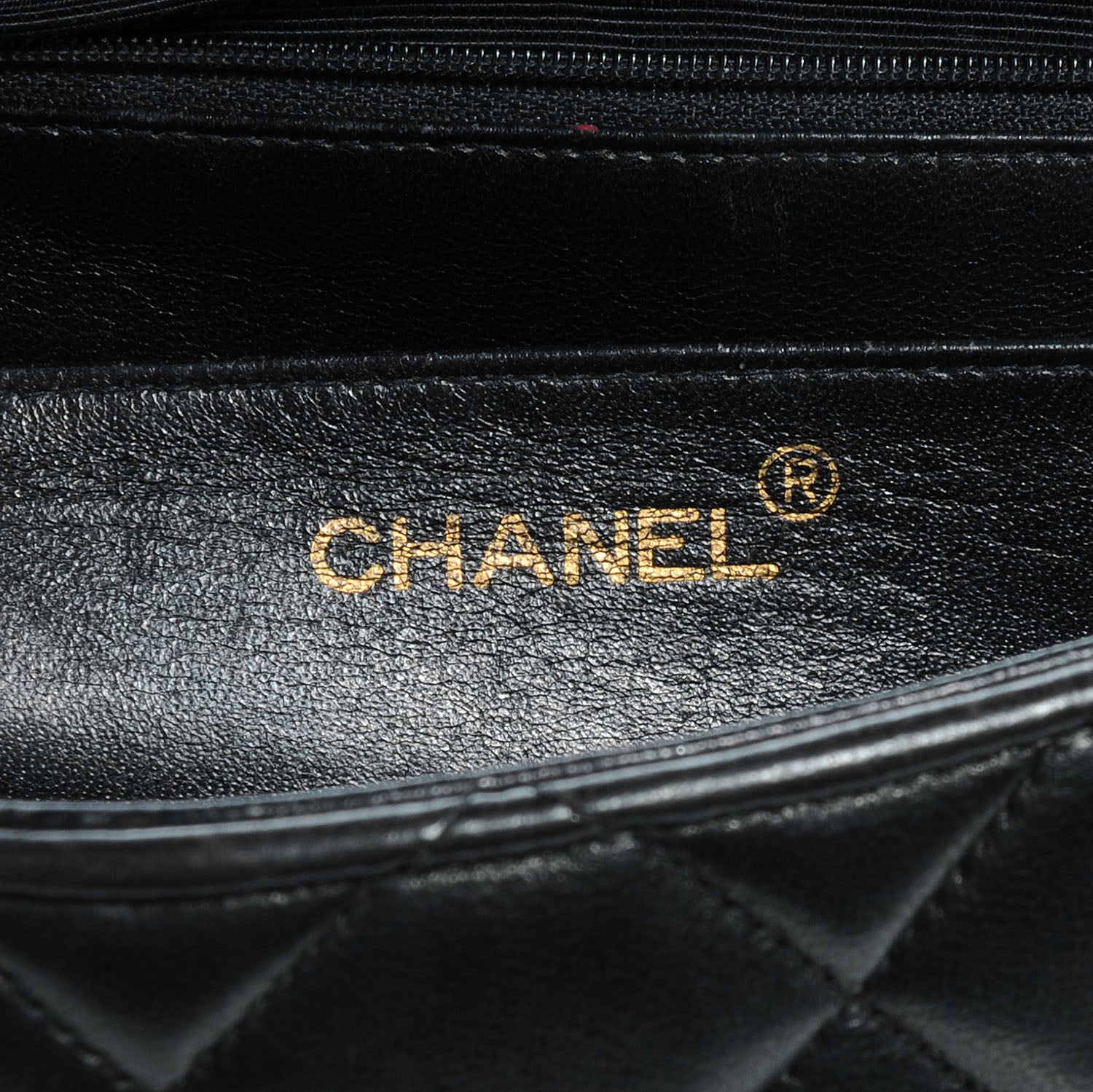 Chanel Lambskin Jumbo Flap Bag Black 6 of 8
