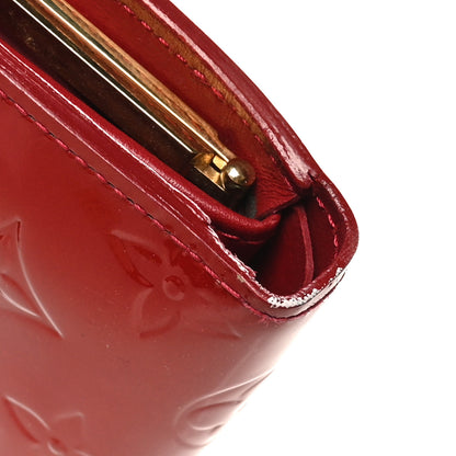 Louis Vuitton Vernis French Purse Wallet Pomme D'Amour 8 of 9