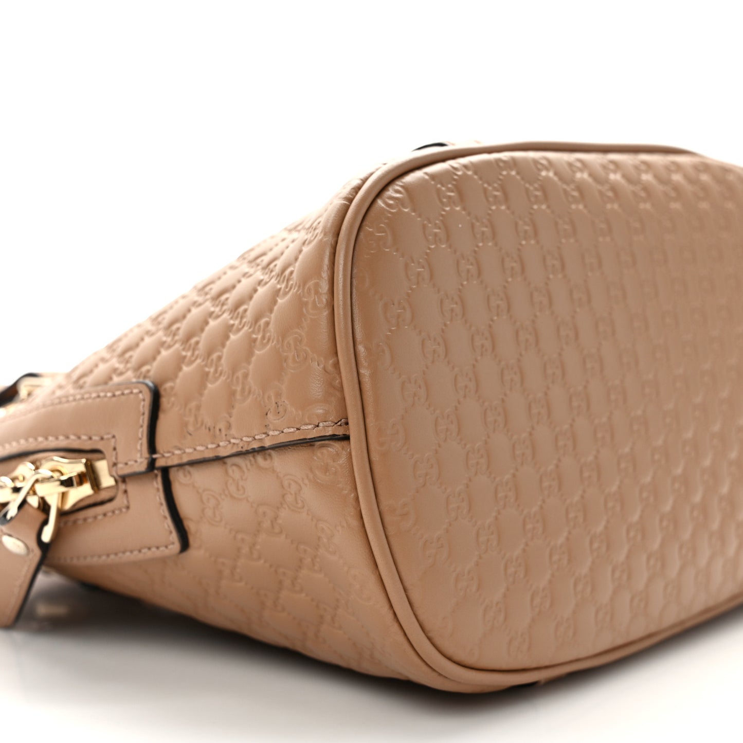 Soft Microguccissima Mini Dome Bag Camelia