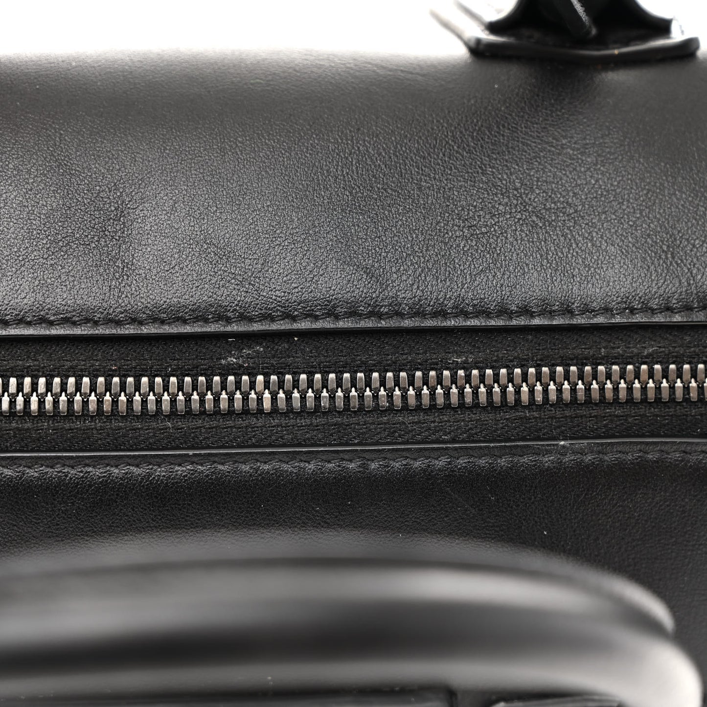 Smooth Calfskin Small Soft Antigona Black