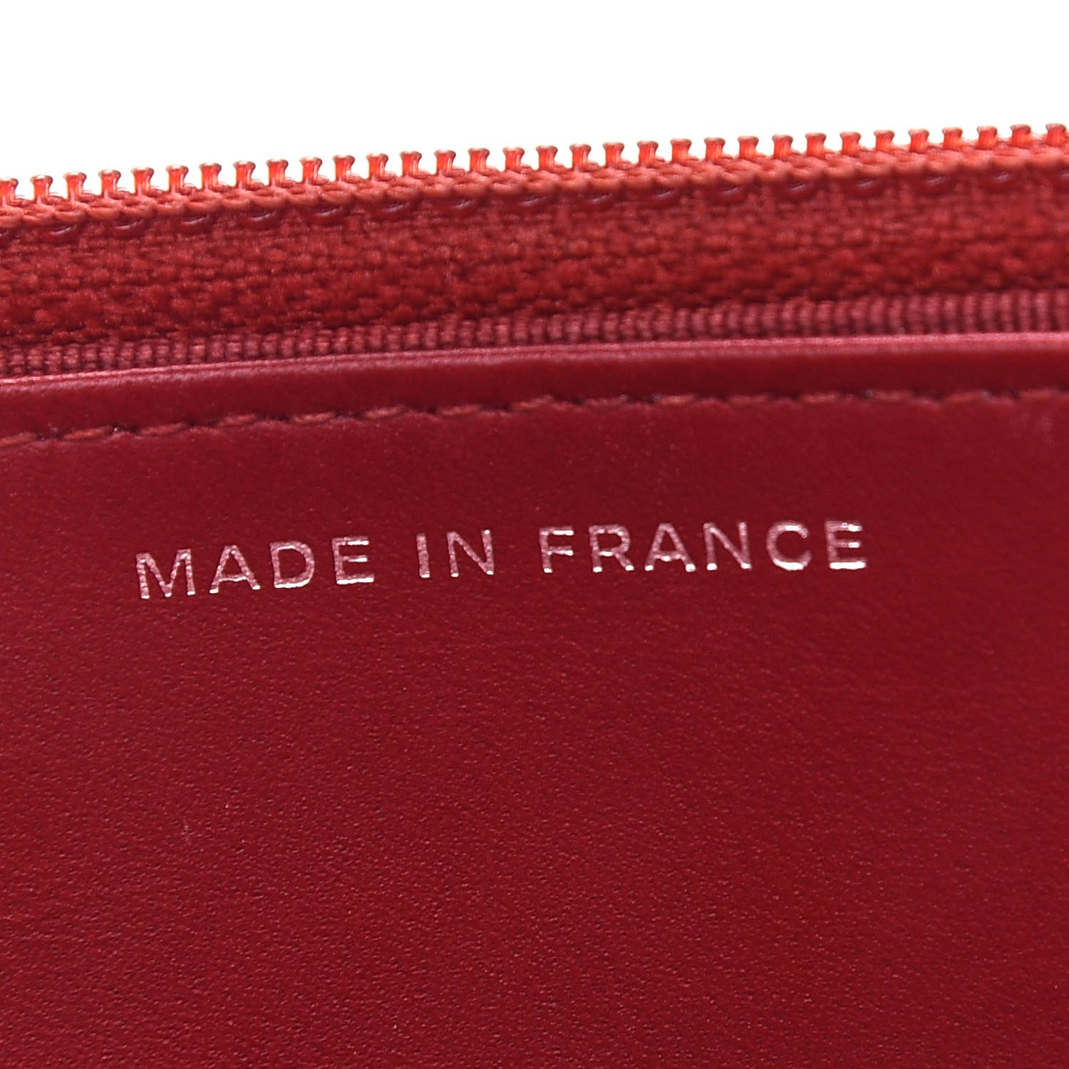 Chanel Caviar Quilted Wallet On Chain WOC Red 7 of 10