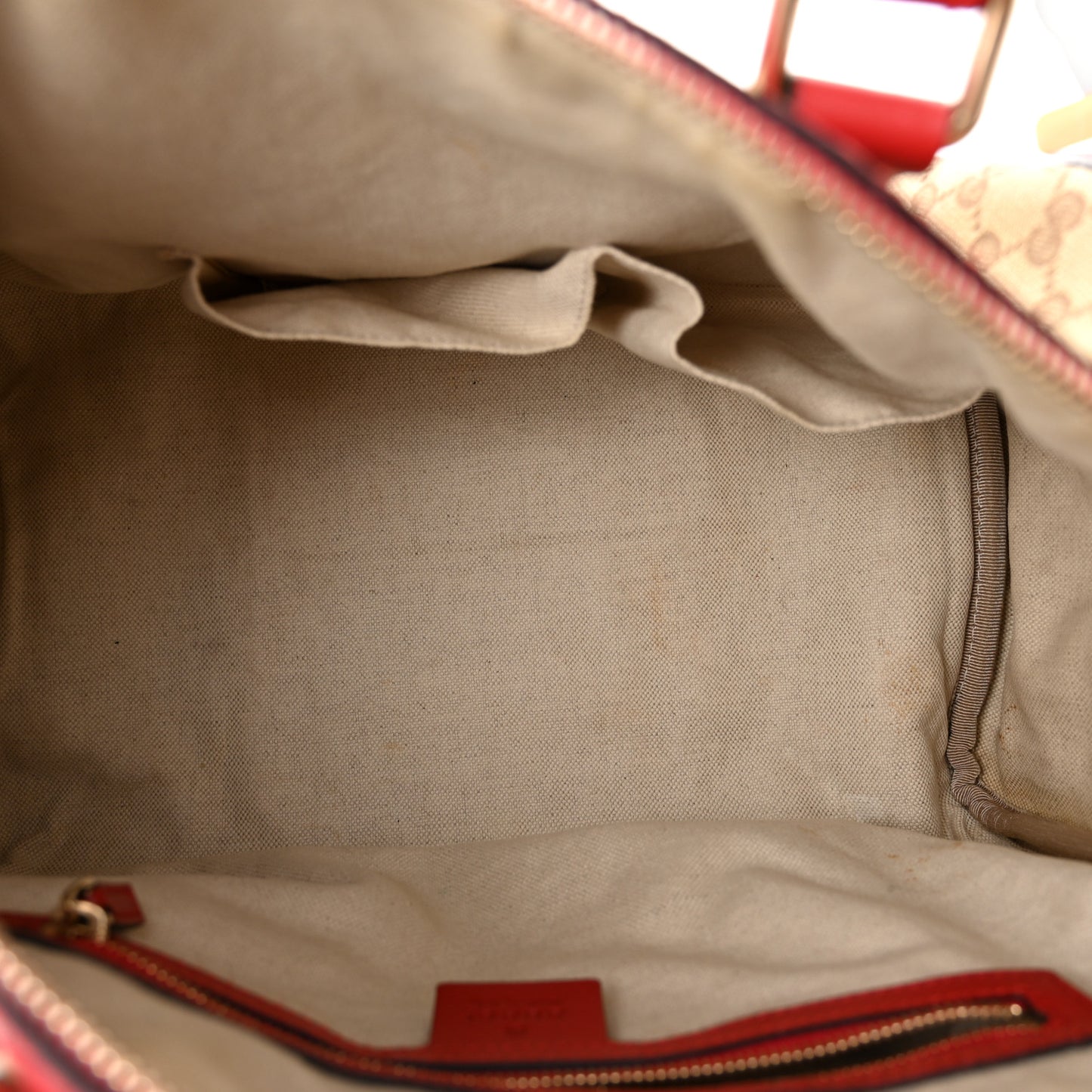 Monogram Vintage Web Medium Boston Red