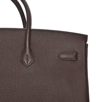 Hermes Togo Birkin 40 Chocolate 21 of 29