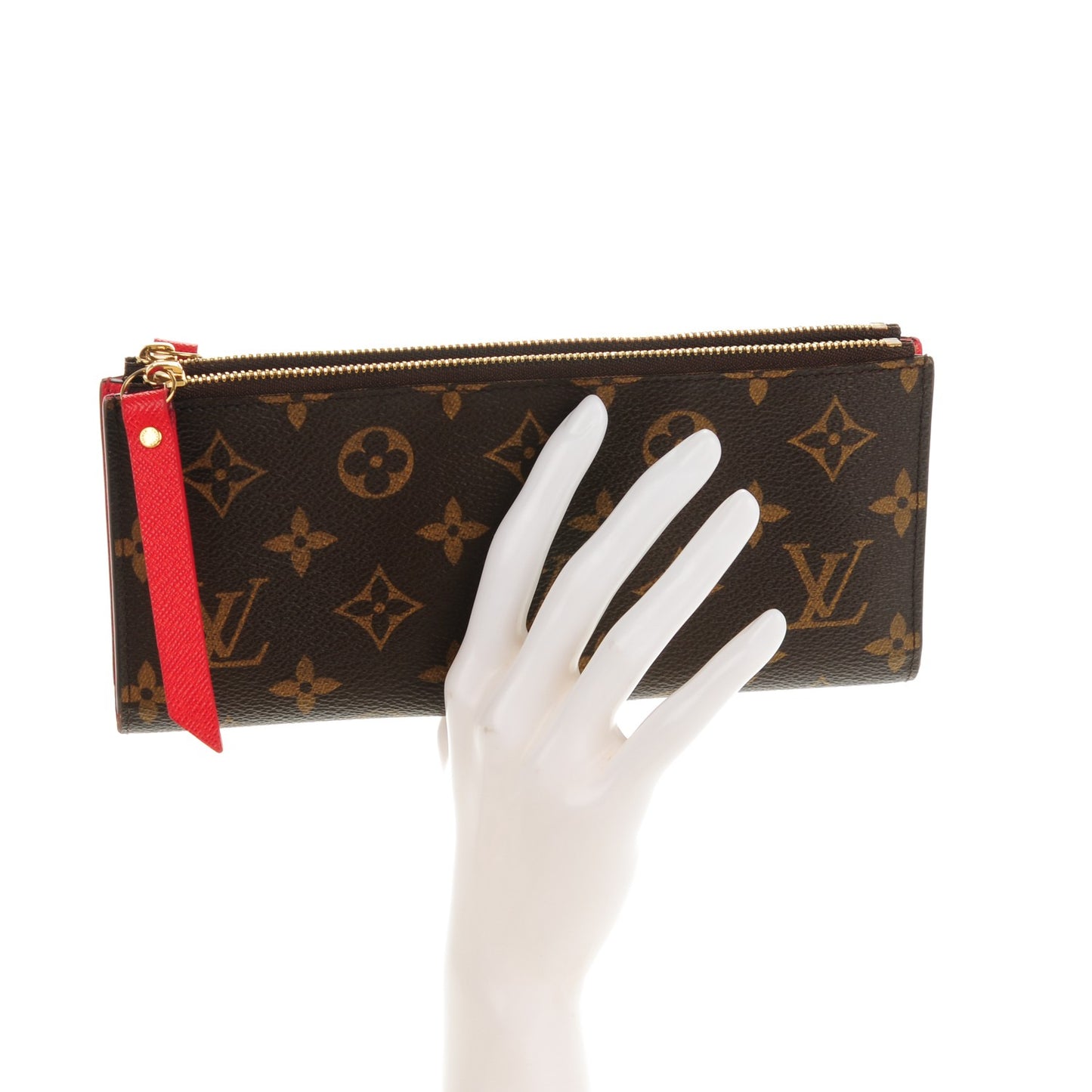 Monogram Adele Wallet Coquelicot