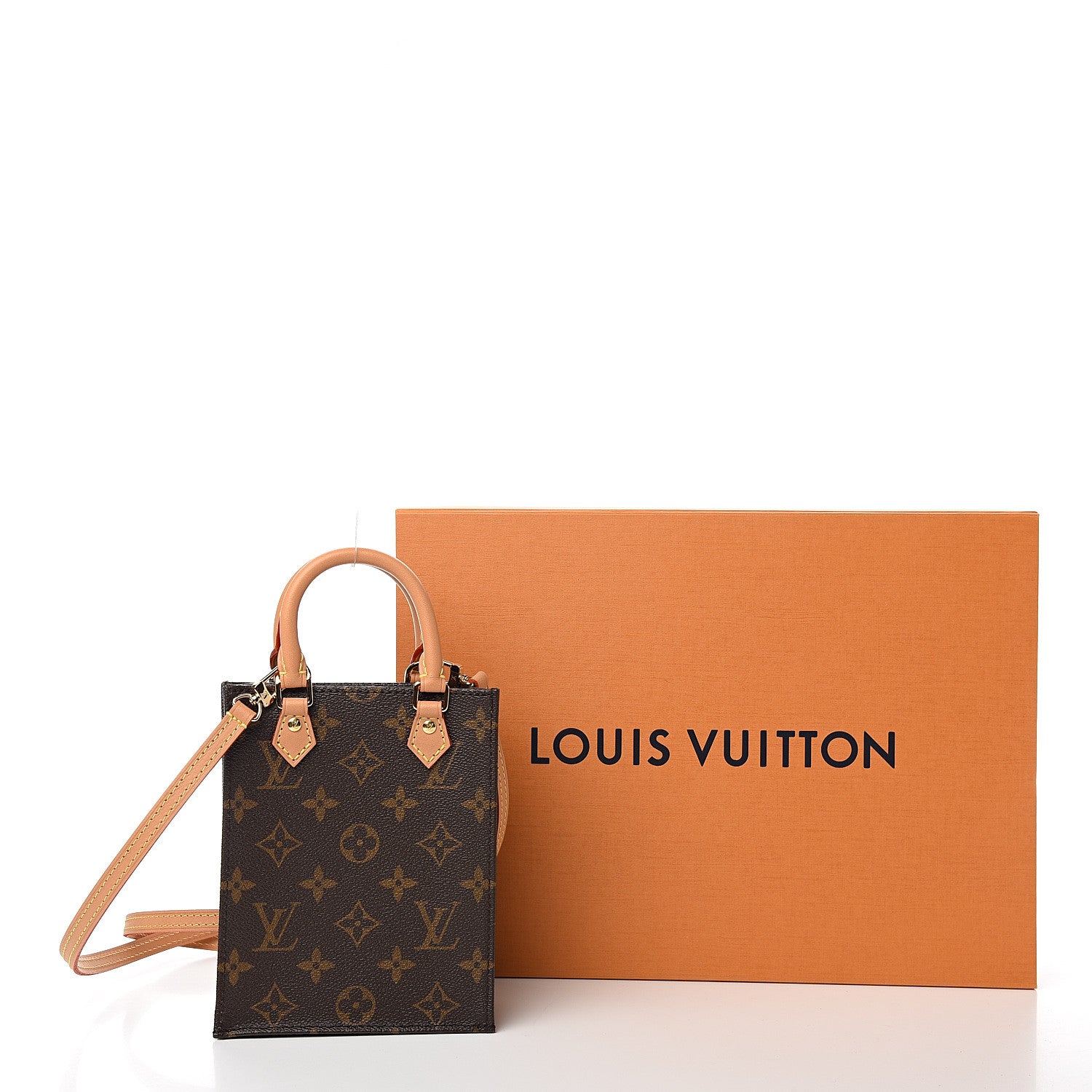 Louis Vuitton Monogram Petit Sac Plat 9 of 9