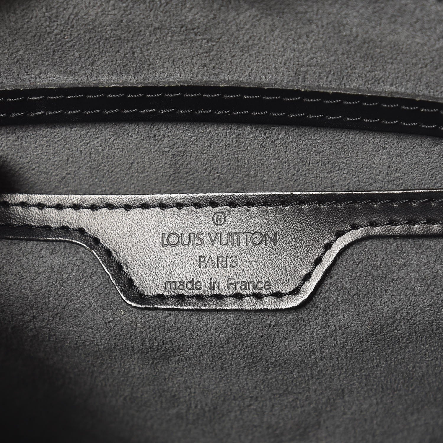 Louis Vuitton Epi Saint Jacques PM Black 6 of 9
