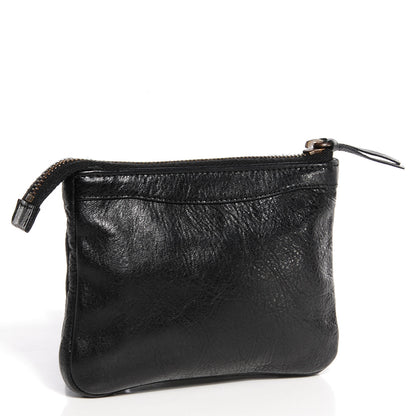 Balenciaga Agneau Classic Hardware M Porte-Monnaie Coin Purse Black 3 of 10