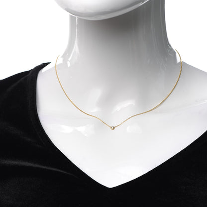 Cartier 18K Yellow Gold Diamond XS D'Amour Pendant Necklace 2 of 5