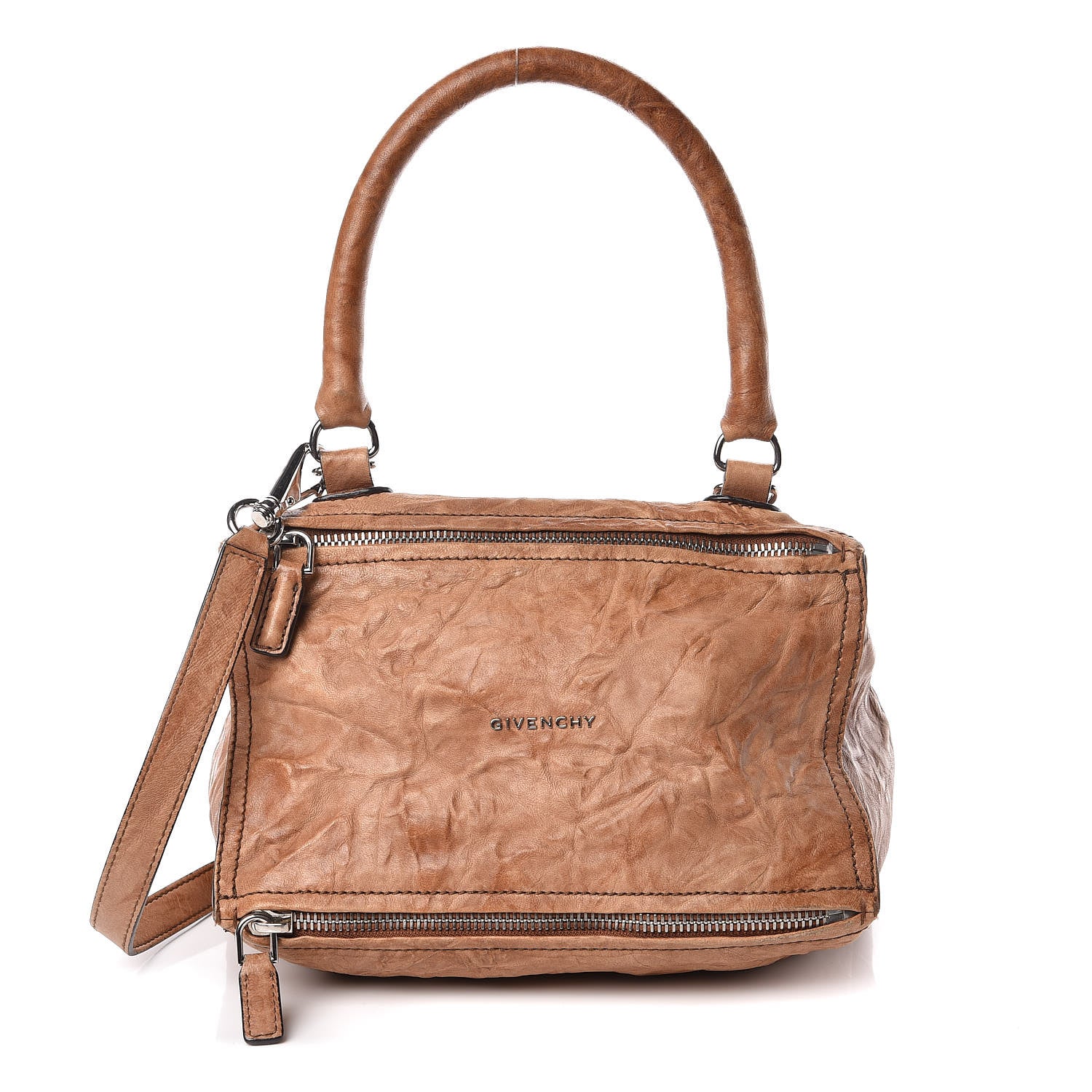 Givenchy Tumbled Sheepskin Small Pandora Cigare 1 of 19