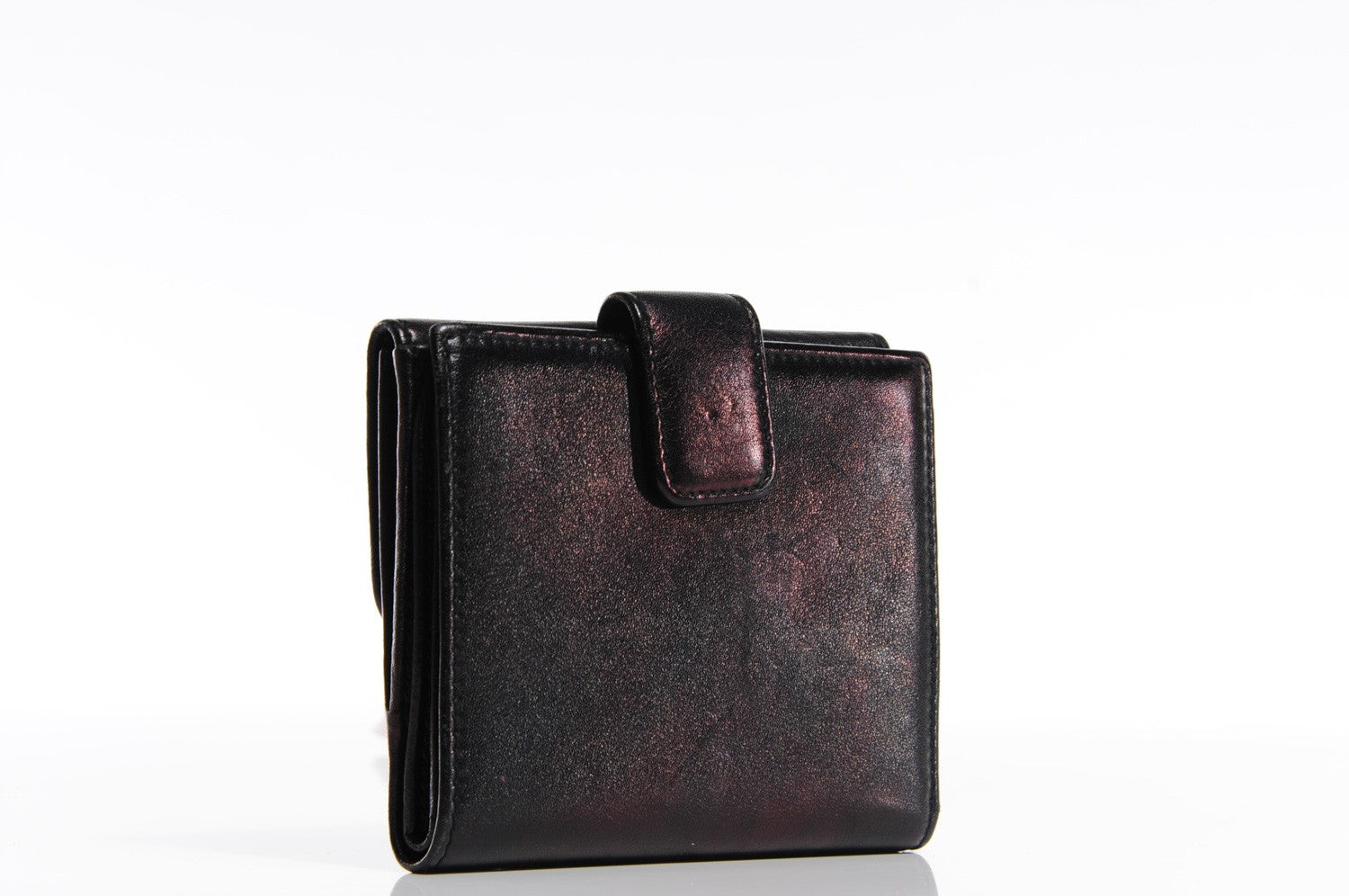 Gucci Calfskin Britt French Flap Wallet Black 3 of 7