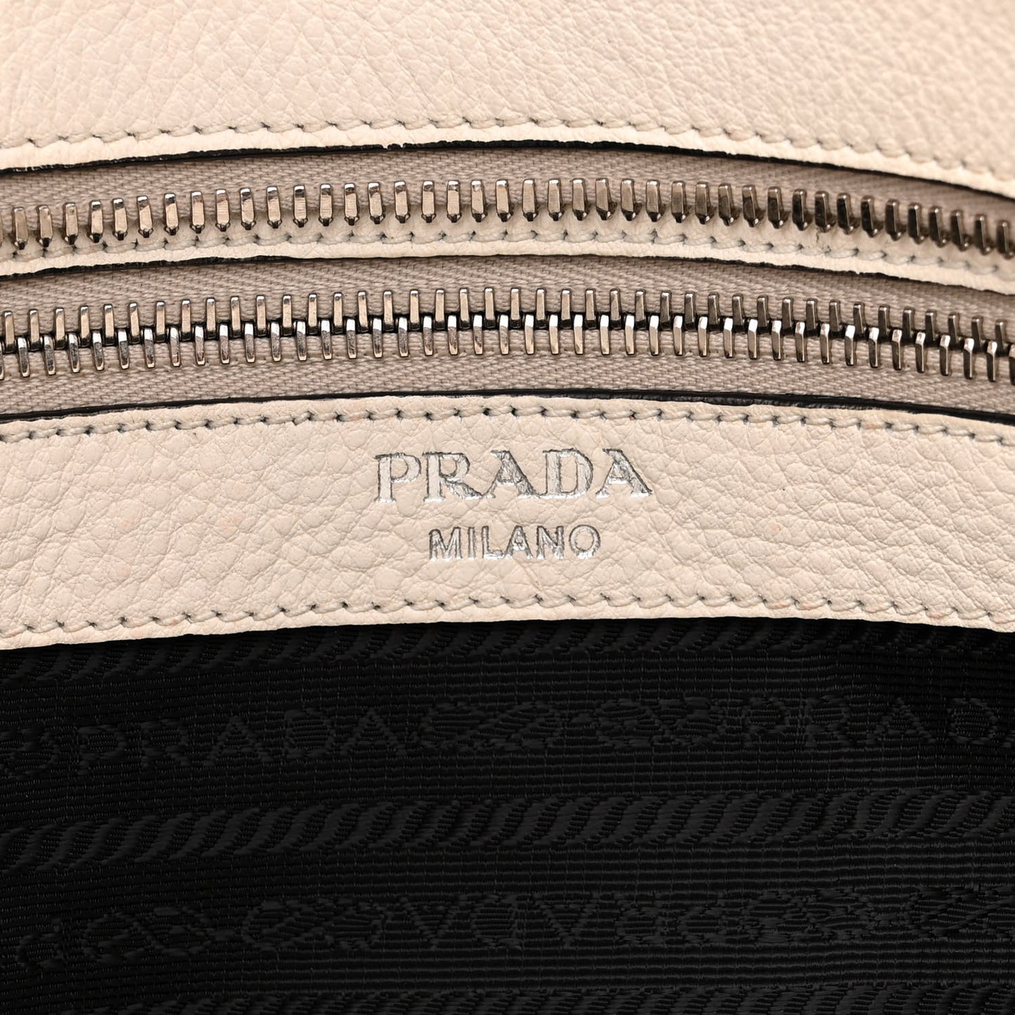 Vitello Phenix Shopping Tote White
