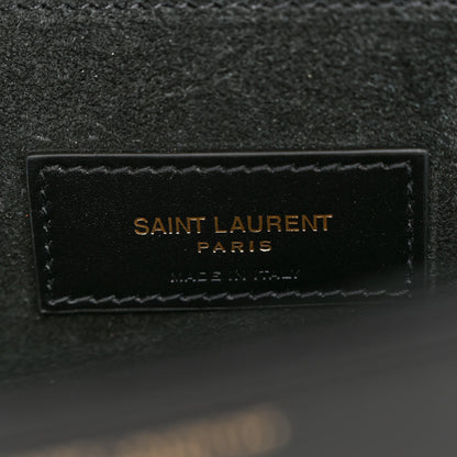 Saint Laurent Calfskin Monogram Small Dylan Shoulder Bag Black 6 of 11
