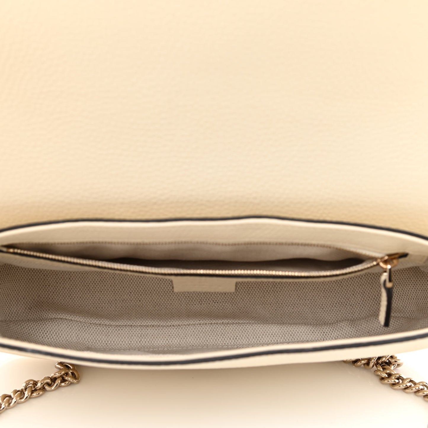 Cellarius Calfskin Medium Soho Flap Crossbody Ivoire