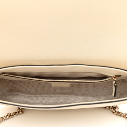 Gucci Cellarius Calfskin Medium Soho Flap Crossbody Ivoire 5 of 10