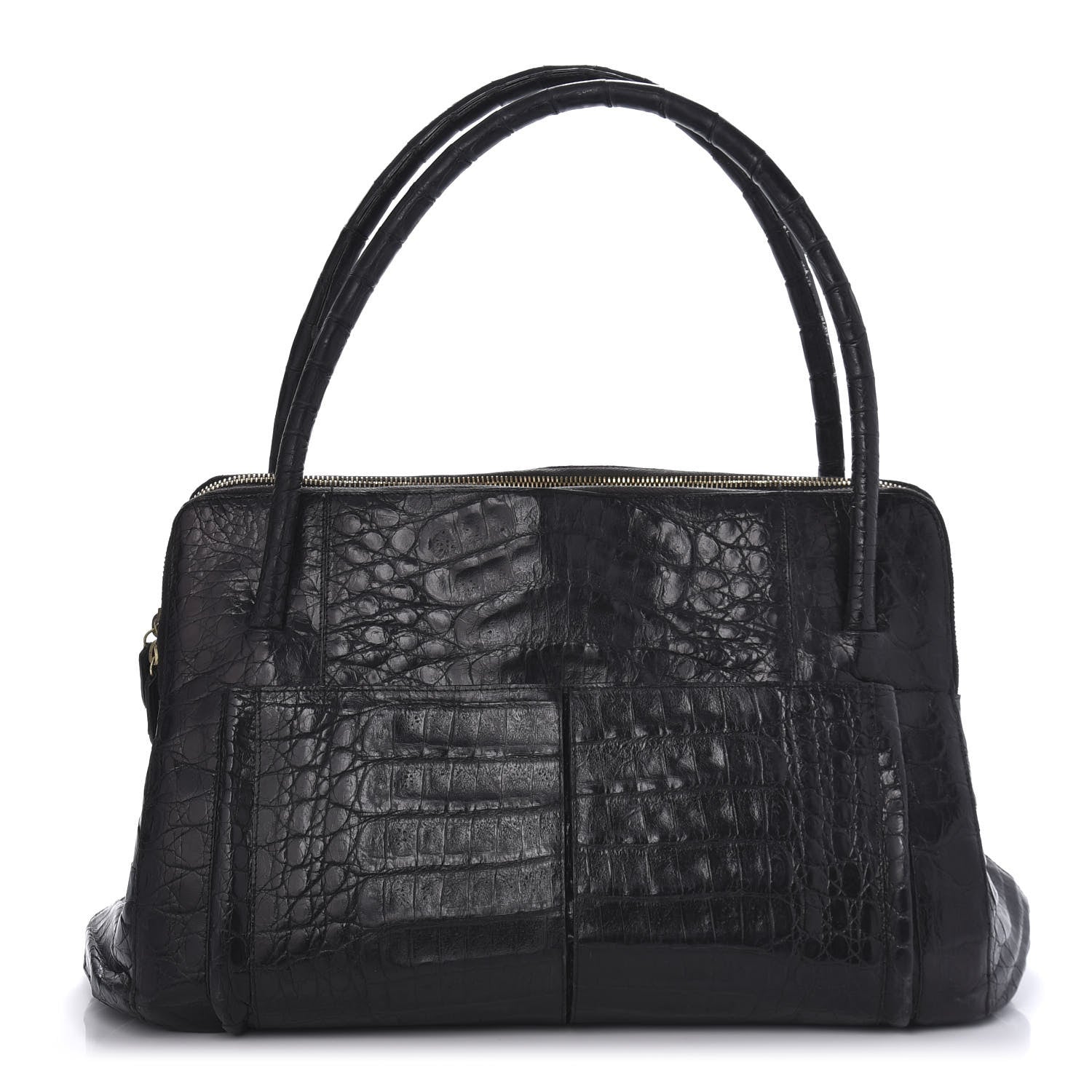 Nancy Gonzalez Crocodile Tote Black 1 of 11