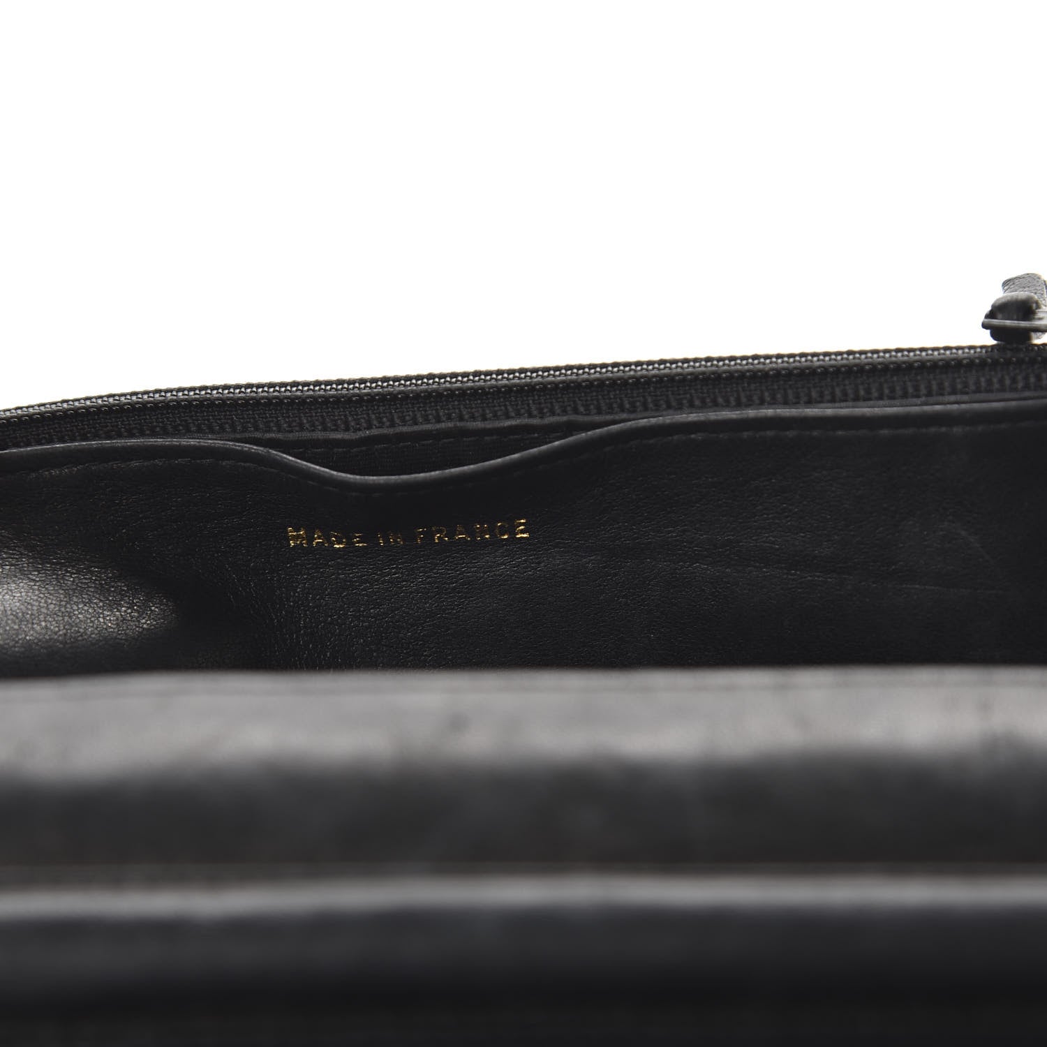 Chanel Caviar Timeless CC Wallet On Chain WOC Black 9 of 14