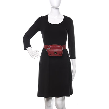 Gucci Fluffy Calfskin Mini Morpheus Belt Bag 90 36 Red 2 of 11