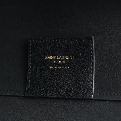 Saint Laurent Calfskin Large Shopping Tote Black 9 of 12