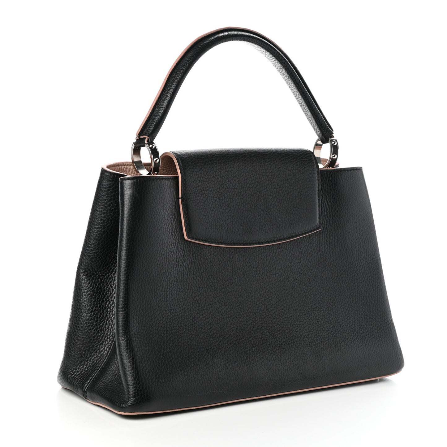 Taurillon Capucines MM Black Petale