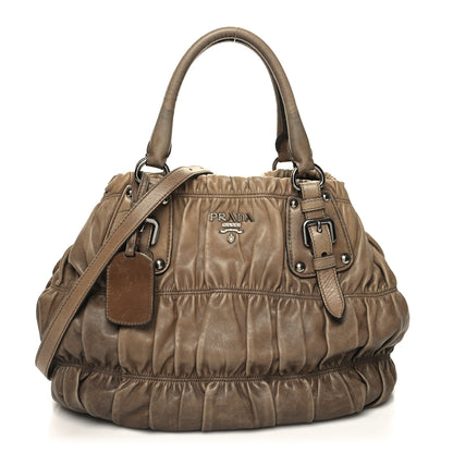 Prada Nappa Gaufre Tote Sfumato 1 of 12