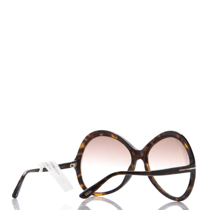 Tom Ford Acetate Rose Sunglasses TF765 Havana 4 of 8