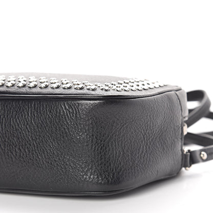 Alexander McQueen Calfskin Studded Camera Shoulder Bag Black 11 of 12