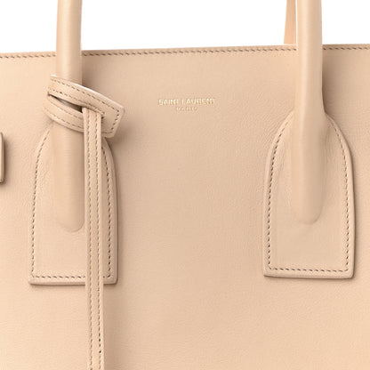 Saint Laurent Grained Calfskin Small Sac De Jour Nude Powder 9 of 15
