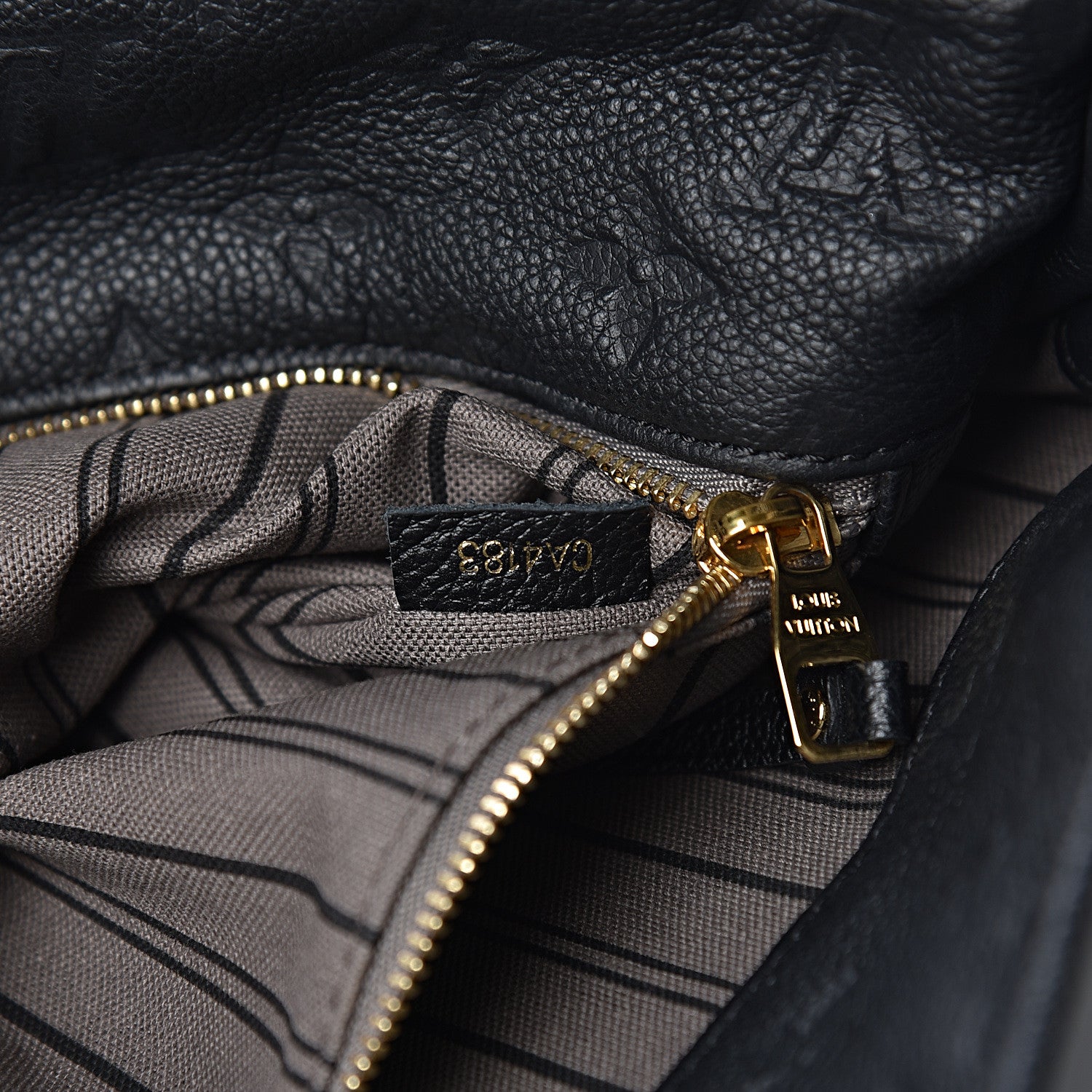 Louis Vuitton Empreinte Metis Black 8 of 13