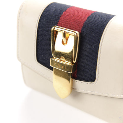 Gucci Calfskin Sylvie Wallet White 8 of 8