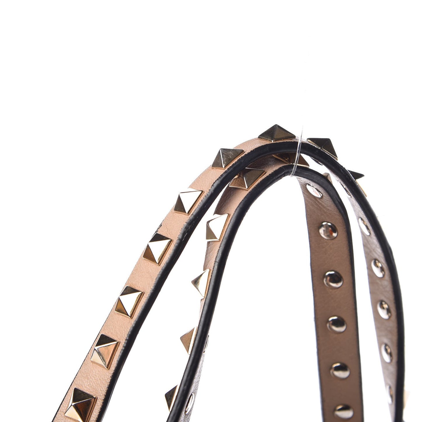 Vitello Medium Rockstud Tote Alpaca