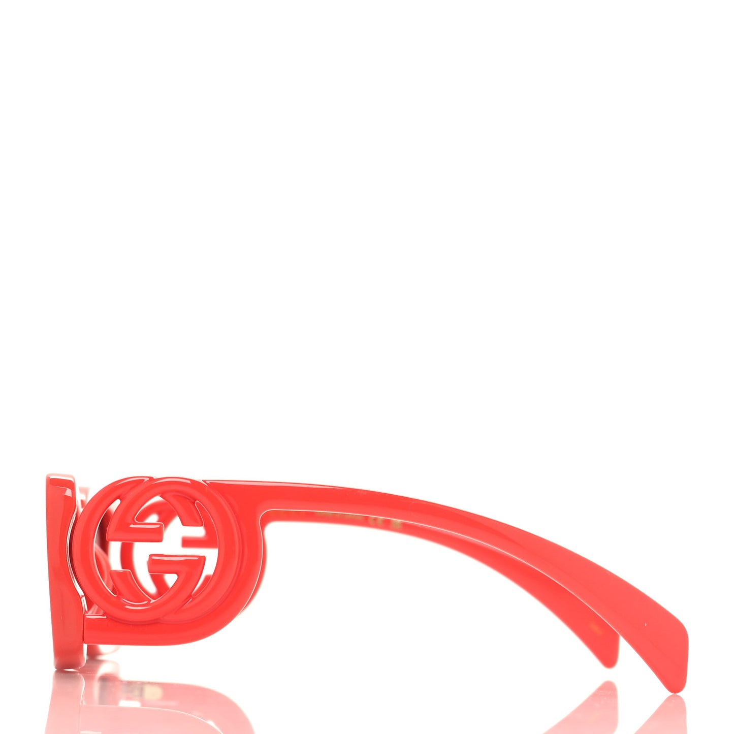 Acetate Chaise Rectangler Frame Sunglasses GG1325S Salmon Pink